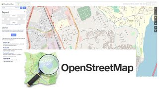 OSM How to download editable vectorshapefile data from open street map [upl. by Eilyr366]