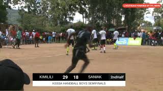 SEMIFINALS 1 SANIAK Boys vs KIMILILI Boys [upl. by Parsifal139]