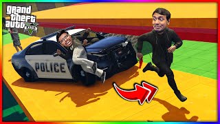 Cars VS Runners in GTA 5 [upl. by Noval]