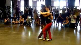 Helio Santos and Sonja at the KIZOMBA CONTINUA FESTIVAL in Leuven Belgium [upl. by Cosma385]