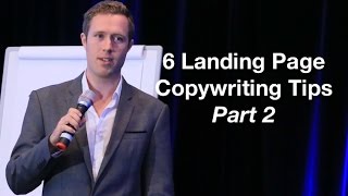 JesseForrest 6 Landing Page Copywriting Tips Part 1 [upl. by Hsivat250]