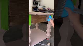 Pottery barn finish Part 2 ✨ furnitureflip asmr beforeandafter [upl. by Sinylg276]