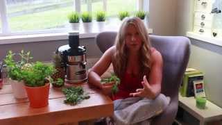 Juicing Herbs Basil [upl. by Parthenia]