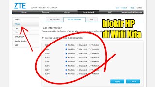 Cara Blokir HP yang konek Wifi [upl. by Ehr253]