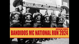 Bandidos MC National Run 2024 – THE WHOLE FILM Long Version [upl. by Maroney367]