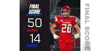 Elk River vs Brainerd Football Sept 6 2024 Game Highlights [upl. by Draillih]