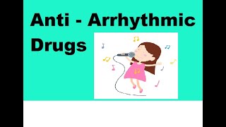 Anti  Arrhythmic drugs [upl. by Acinod]