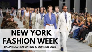 Ralph Lauren  Spring 2025  New York Fashion Week [upl. by Oicnaneb550]