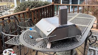 Home made Ooni pizza oven DIY [upl. by Filipe8]