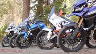 2012 Adventure Touring Motorcycle Shootout [upl. by Rehtul]