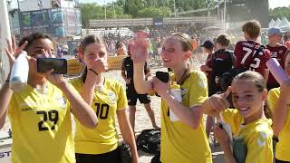 Highlights 197  Åhus Beachhandboll Festival 2023 [upl. by Jerold94]