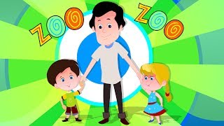 Going To The Zoo  Cartoon Videos For Toddlers  Nursery Rhymes For Children by Kids Tv [upl. by Endor]