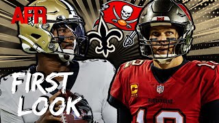 FIRST LOOK Buccaneers vs Saints [upl. by Aztinad]