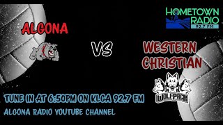 Algona vs Western Christian Postseason Volleyball [upl. by Simpson]