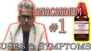 Anacardium Orientale in Hindi Part 1  Uses amp Symptoms by Dr P S Tiwari [upl. by Avaria]