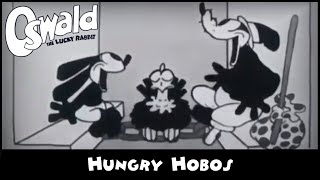 Hungry Hobos 1928  Oswald the Lucky Rabbit [upl. by Ephrayim]