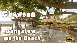 Koh samuiChaweng beach March 2022OP bungalow tourThailand [upl. by Aneekal920]