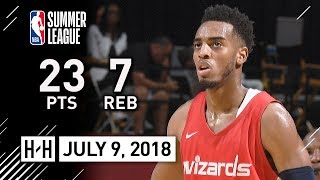 Troy Brown Jr Full Highlights vs 76ers 20180709 Summer League  23 Pts 7 Reb BALLING [upl. by Elleirol]