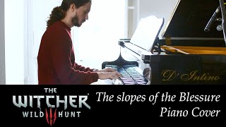 The Slopes Of The Blessure The Witcher III Wild Hunt  Piano Cover [upl. by Elyrpa]