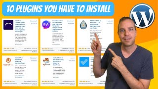 10 Best WordPress Plugins You Have To Install   2024  🔥🚀 [upl. by Mcleroy482]