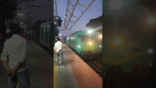 Track Inscription Train Running View reels shorts reelsvideo shortsvideo indianrailways [upl. by Amikehs682]