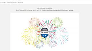 Passed My SC200 Security Operations Analyst Recertification [upl. by Mcleod]