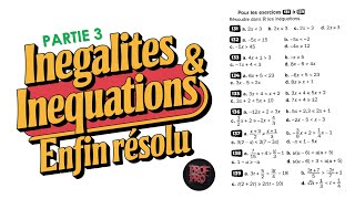 Inégalités et Inéquations  Maths Seconde  Résoudre des inéquations dans IR [upl. by Llenyl]