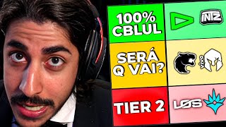 QUAIS TIMES PODEM FICAR DE FORA DO NOVO CBLOL EM 2025 [upl. by Malka]