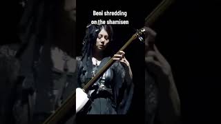 Beni Ninagawa Wagakki Band Solo Shamisen shorts shortsvideo wagakkiband shamisen [upl. by Eluk]