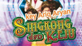 Singkong dan Keju  Karaoke Minus One  Key Ariq Aryan [upl. by Rot]