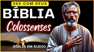 Livro de Colossenses BÍBLIA EM ÁUDIO história completa [upl. by Natsreik586]