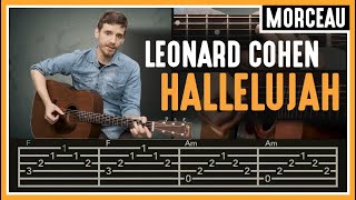 Cours de Guitare  Apprendre Hallelujah de Leonard Cohen [upl. by Martin]