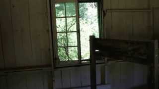 Allegany State Park Group Camp 10 cabin interior before demolition 62113 [upl. by Stephanie754]