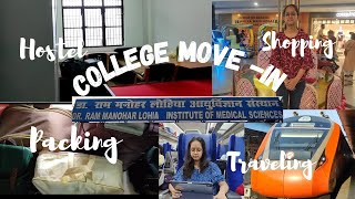 MBBS College move in  Dr RMLIMS  Lucknow [upl. by Ary856]