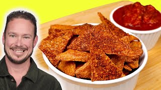 Keto Doritos Recipe PLUS Low Carb Gluten Free Tortilla Chips [upl. by Lorien564]