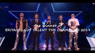 BARS AND MELODY  BRITAINS GOT TALENT THE CHAMPIONS [upl. by Schonthal137]