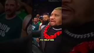 Solo Sikoas Bloodline Interferes In Jey Uso Vs Bron Breaker IC Title Match shorts wwe wweraw [upl. by Riggs]