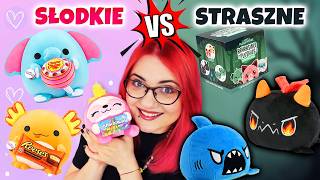 SŁODKIE vs STRASZNE 🍧🕷 MASKOTKI NIESPODZIANKI Mini Brands [upl. by Assenar]