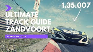 Zandvoort Ultimate Track Guide  GT3  Assetto Corsa Competizione [upl. by Nwahsear496]