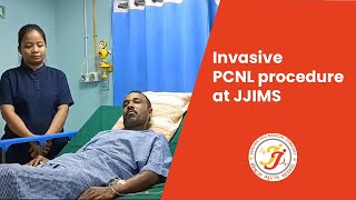 Minimally invasive PCNL procedure at JJIMS [upl. by Asina162]