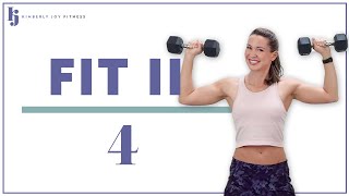 Workout for Toned Arms  35 Minute  FIT II Day 4 [upl. by Babb]