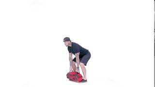 How to Perform the Sandbag Clean and Press [upl. by Ardnaxila]