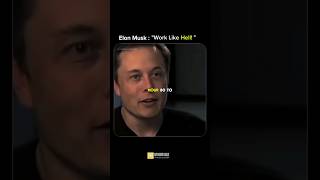 Work Like Hell  Elon Musk elonmusk shorts [upl. by Negrom]