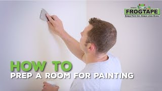 How to Prep a Room for Painting [upl. by Hansen740]