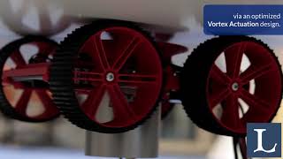 H2020 FETOPEN quotCompInnovaquot  Experimental evaluation of the LTU Vortex Robot prototype [upl. by Eadahs]