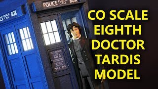 Scratch Built 8th Doctor TARDIS Model [upl. by Bonnie825]