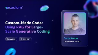 CustomMade Code Using RAG for LargeScale Generative Coding [upl. by Atteynot611]
