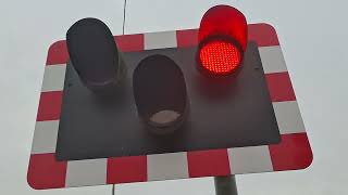 antrim station level crossing co antrim 11124 [upl. by Ladnyc56]