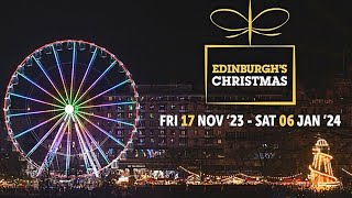 Edinburgh Christmas 2023  Everything You Need To Know Before Visiting [upl. by Alyahc]