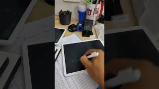 Ruffpad 10x Rewritable LCD writing pad [upl. by Krid]